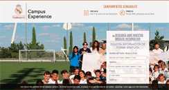 Desktop Screenshot of fundacionrealmadridcampus.com