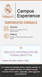 Mobile Screenshot of fundacionrealmadridcampus.com